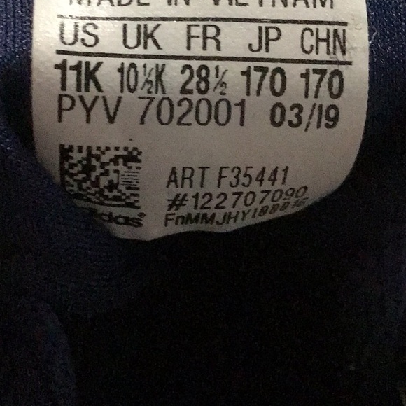 Adidas for kids size 111 - Picture 6 of 6